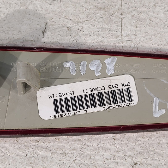 05-13 Corvette C6 Driver Rear Quarter Panel Marker Light Oem Lh AA7198