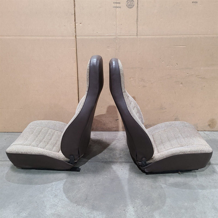 1983 Porsche 944 Front & Rear Seats Rear Seat Set Cloth Note AA7222