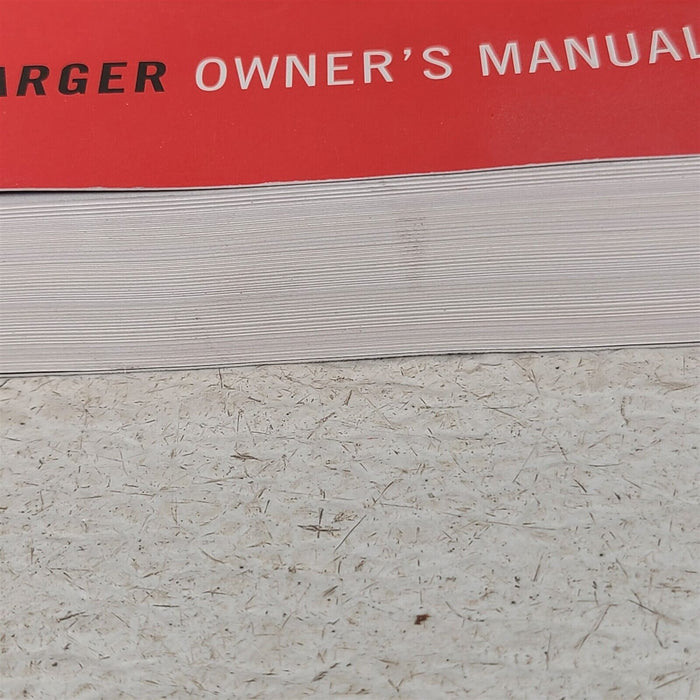 2020 Dodge Charger Srt8 Scat Pack Owners Manual Booklets Pouch Aa7189