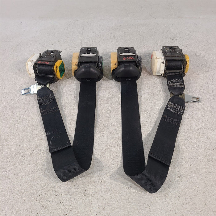 97-04 Corvette C5 Convertible Seatbelt Set Seat Belt Retractors Aa7259