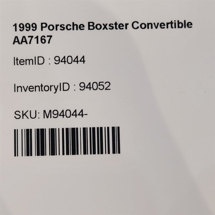 97-04 Porsche Boxster 986 Seat Track Trim Cover Covers Aa7167