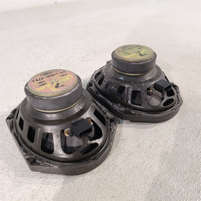 99-04 Mustang Door Speakers Oem Factory Pair Aa7118