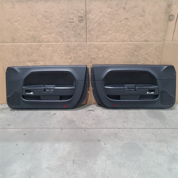 08-10 Dodge Challenger Srt8 Door Panels Left Right Pair 2008-2010 Aa7188