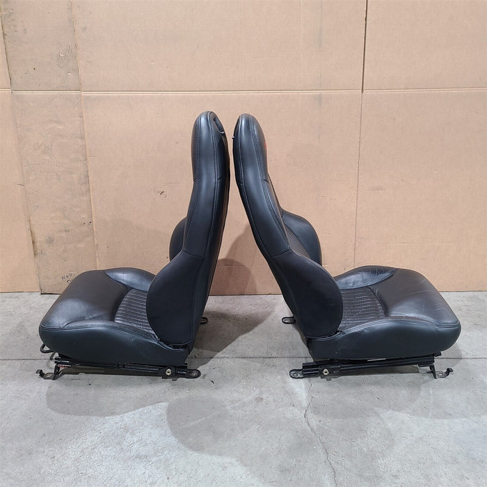 97-00 Corvette C5 Standard Seats Black Oem Seat Set Aa7244