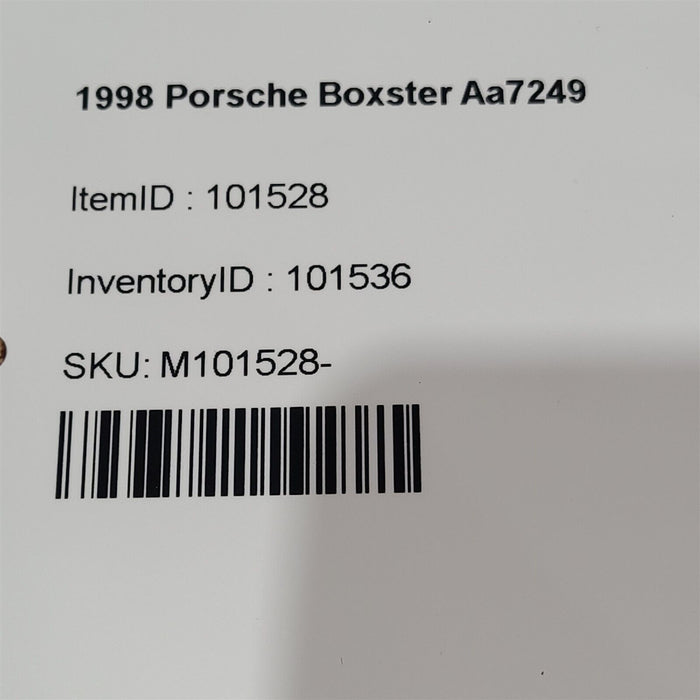 97-04 Porsche Boxster Hood Bonnet Aa7249