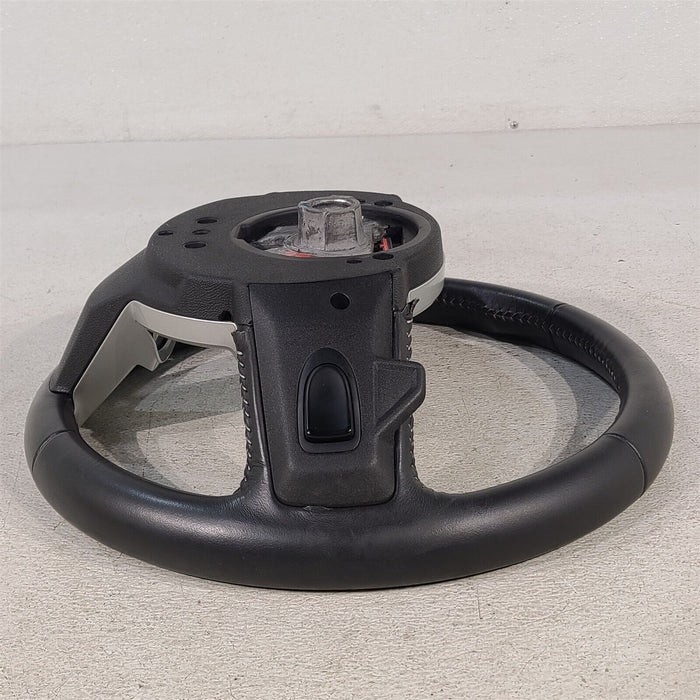 10-11 Camaro Ss Leather Wrapped Oem Steering Wheel Automatic Trans Aa7248