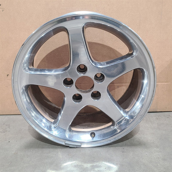 94-98 Mustang 5 Spoke Polished Wheel Set Wheels 17X9 Aa7236