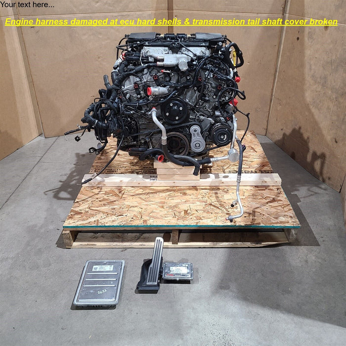 2018 Cadillac ATS-V Engine Twin Turbocharged 3.6L Motor Transmission 47K Aa7272