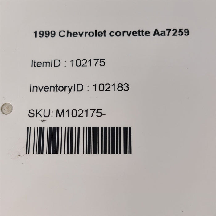 97-04 Corvette C5 Interior A Pillar Trim Lh Rh Pair Oem Aa7259