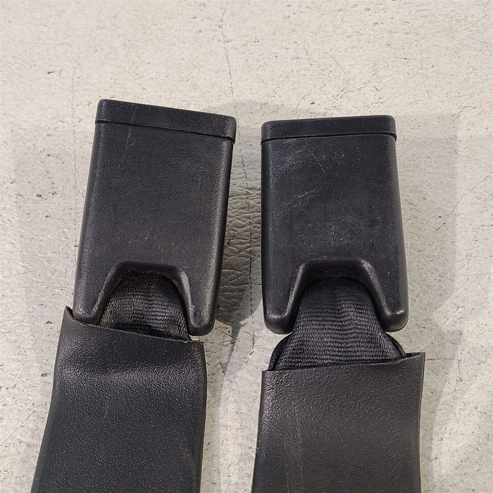 94-98 Mustang Rear Seat Belt Buckles Latches Pair Aa7210