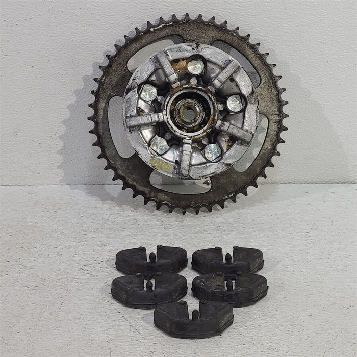 1993 Suzuki GSX750F Katana ABS Rear Wheel Hub W/ Sprocket & Cush Drive PS1084