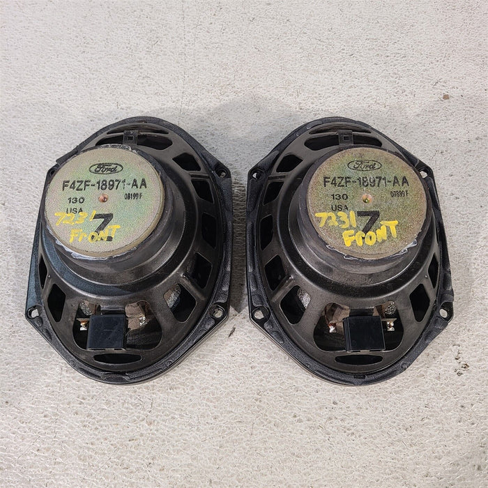 99-04 Mustang Door Speakers Oem Factory Pair Aa7231