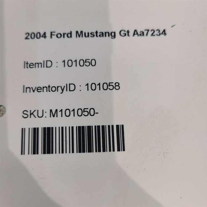 96-04 Ford Mustang Gt Water Pump Pulley With Hardware Aa7234