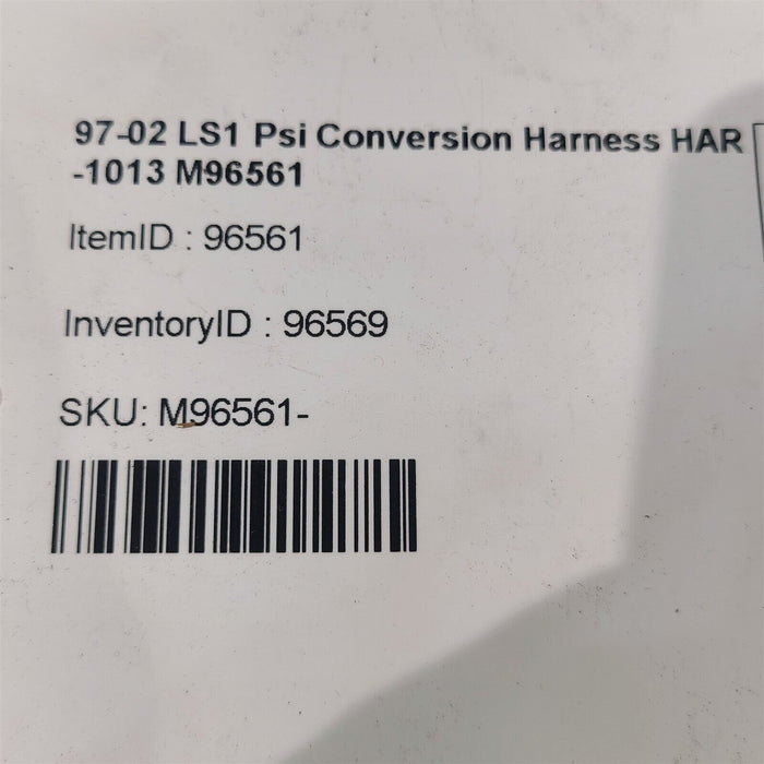 Psi Conversion Harness HAR-1013 For 97-02 LS1 M96561