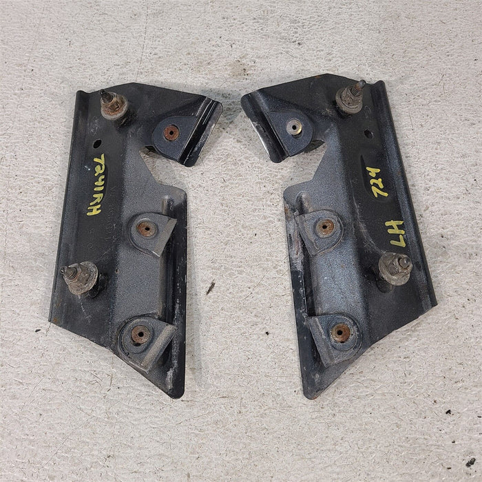 99-04 Mustang Front Bumper Cover Facia Side Mounting Brackets Pair Oem Aa7241