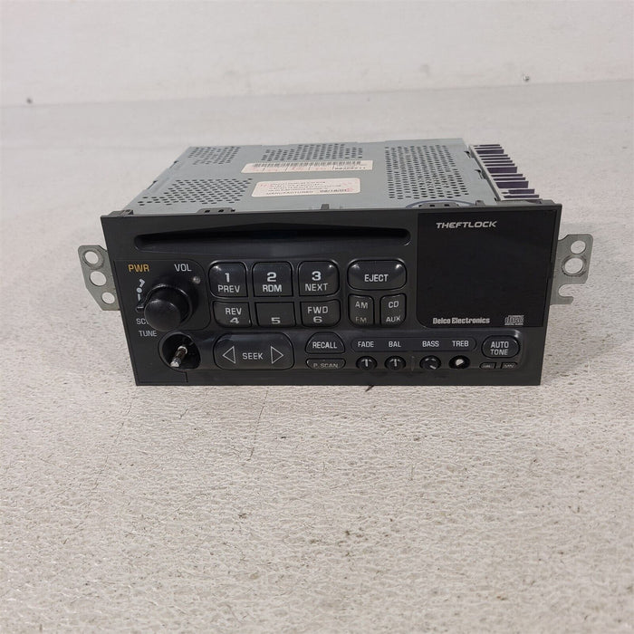 01-04 Corvette C5 Radio Stereo Cd Player Am/Fm 09390211 Oem AA7207