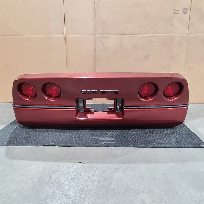 84-90 Corvette C4 Rear Bumper Facia Assembly Aa7217