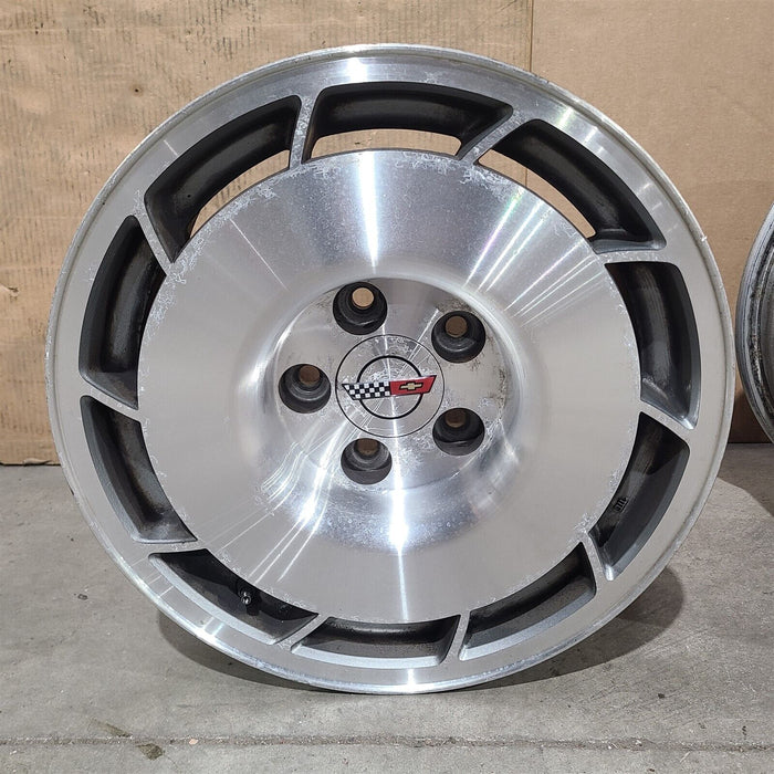 1986 Corvette C4 Wheels Wheel Set 16X9.5 Aa7228