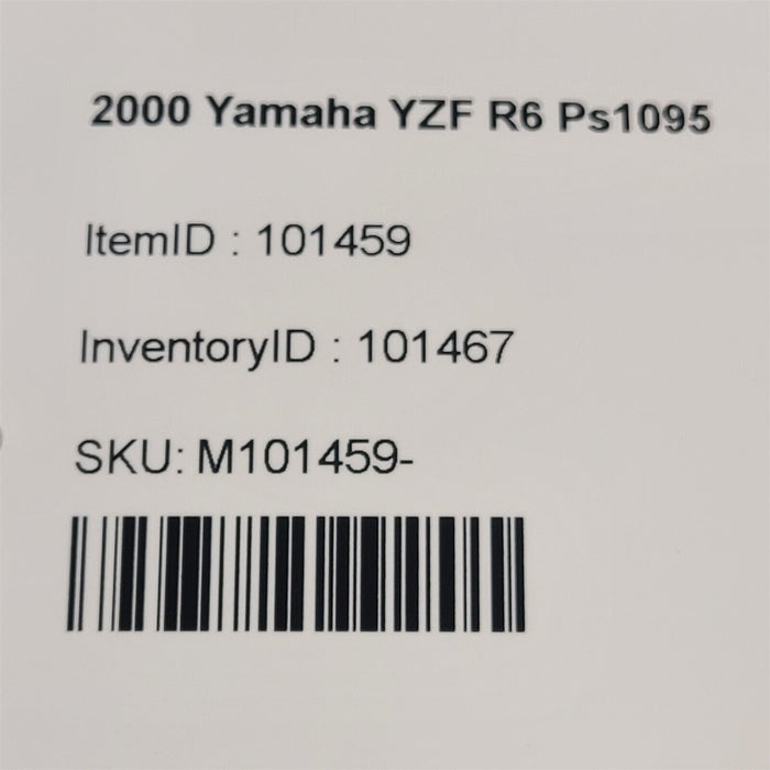 2000 Yamaha YZF R6 Throttle Cable Ps1095