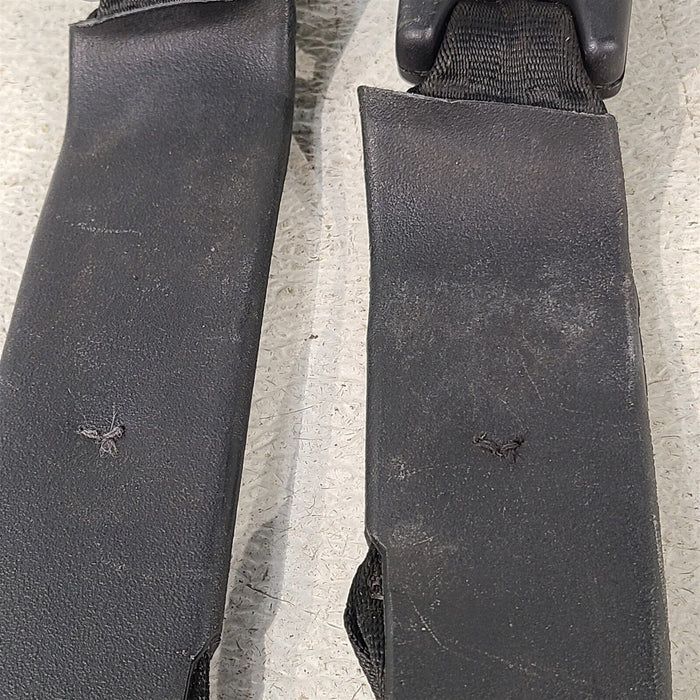 94-98 Mustang Rear Seat Belt Buckles Latches Pair AA7202