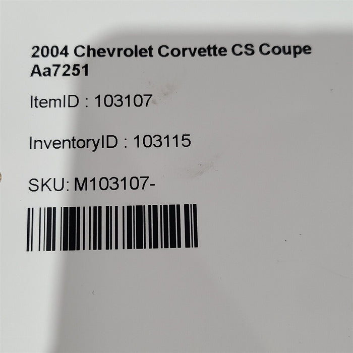 97-13 Corvette C5 C6 Automatic Transmission Bellhousing Bell Housing Oem Aa7251