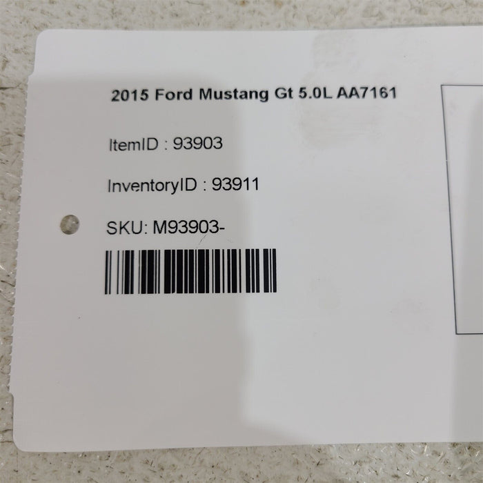 15-20 Mustang Gt Passenger Front Spindle Knuckle Aa7161