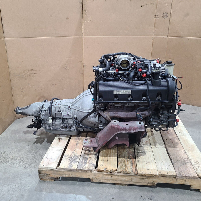 2003 Mustang Gt 4.6 Sohc Engine & 4R70W Auto Transmission Drop Out 104k AA7138