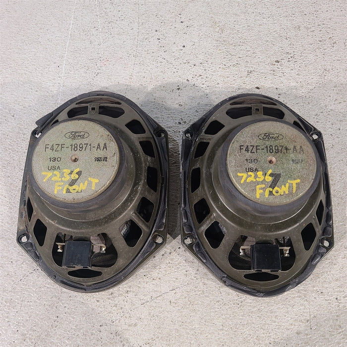 94-04 Mustang Door Speakers Oem Pair Aa7236