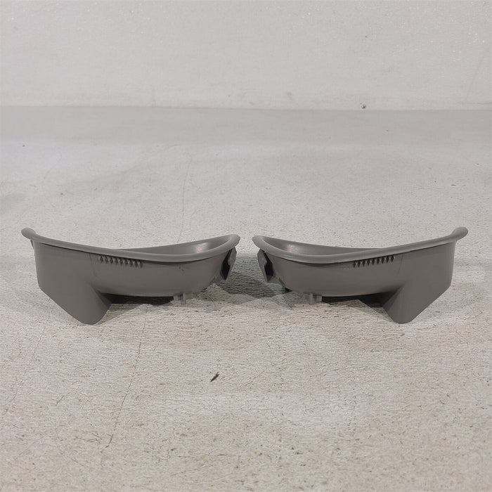 94-04 Mustang Interior Door Handle Release Trim Bezels Cups Grey Aa7247