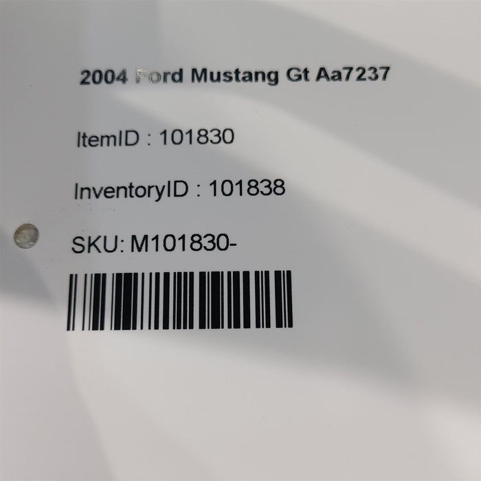 99-04 Mustang Trunk Hinges Lh Rh Pair Oem Decklid Hinge Pair Set Aa7237