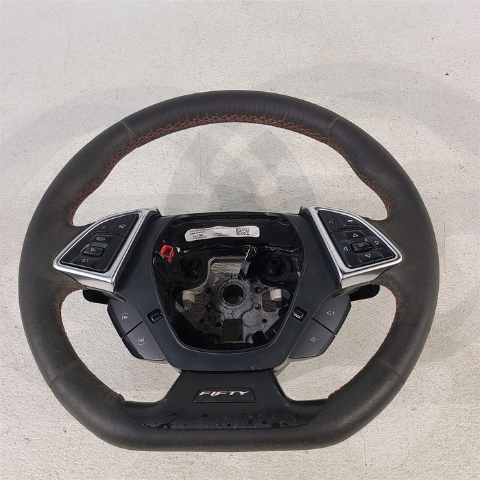 16-18 Camaro Ss Steering Wheel Automatic Paddle Shift Oem Aa7227