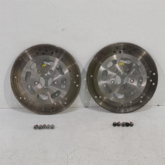 1998 Harley Road King Classic Front Brake Rotors Disc Ps1094