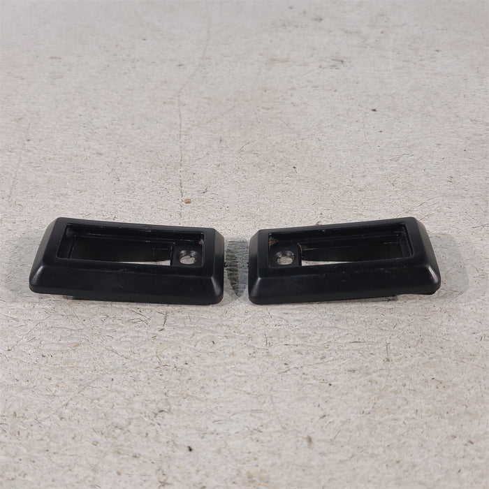 87-93 Mustang GT Front Seat Tilt Bezel Trim Lh Rh Pair Aa7260