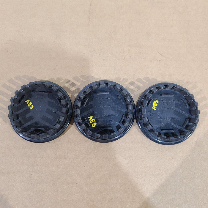 10-15 Camaro Center Caps Gloss Black Oem Gm 9595010 (3) Caps M97432