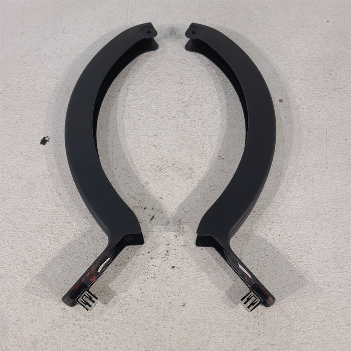 16-19 Cadillac ATS-V Trunk Deck Lid Hinge Cover Panel Set Pair Aa7272