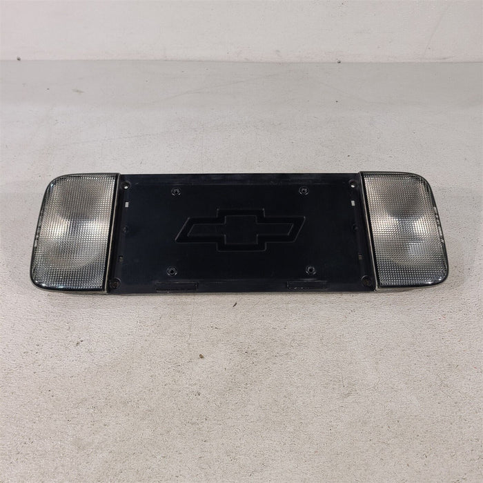 97-04 Corvette C5 Rear License Plate Holder With Back Up Lights Aa7251