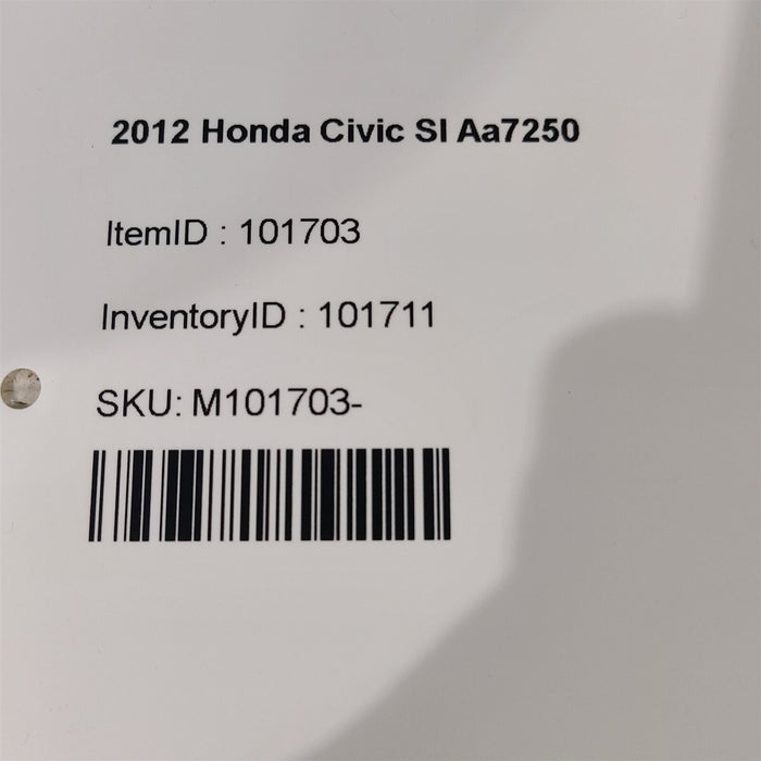 12-15 Honda Civic Si Coupe Clutch Master Cylinder 2.4L K24Z7 Aa7250