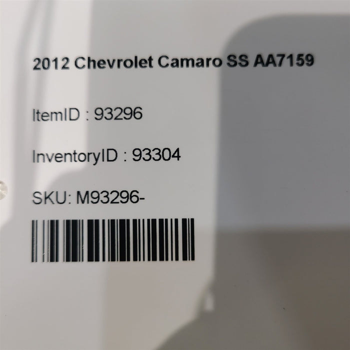10-15 Camaro Ss 5 Spoke Wheel Rim 20X8 Gm Oem 92238134 Aa7159