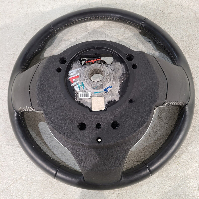 10-11 Camaro Ss Leather Wrapped Oem Steering Wheel Manual Trans Aa7174