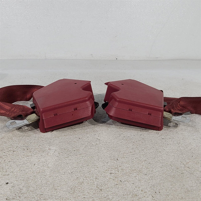 84-89 Corvette C4 Coupe Seat Belt Set Seat Belts Retractors Aa7213