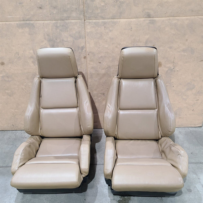 84-87 Corvette C4 Seats Left Right Pair Note Aa7209