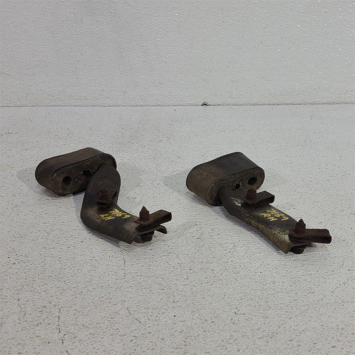 87-93 Mustang 5.0L Exhaust Mount Bracket Pair Brackets Aa7169