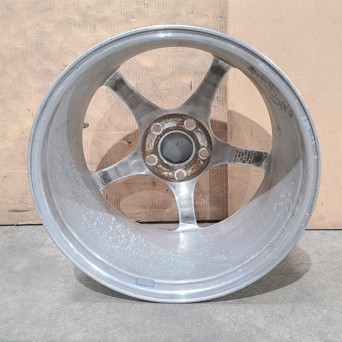 97-04 Corvette C5 Rear Wheel 5 Spoke 18X9.5 Polished Oem Aa7259