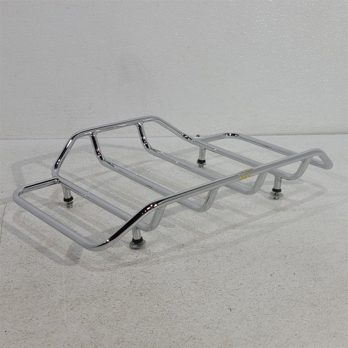 2003 Harley Electra Glide Classic Chrome Tour Pack Trunk Luggage Top Rack PS1088