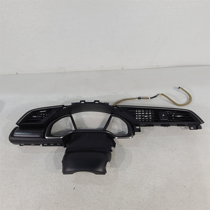 17-20 Honda Civic Si Cluster Bezel Instrument Panel Speedometer Dash Trim Aa7225