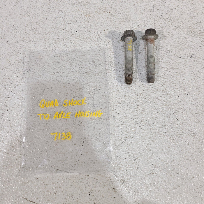 99-04 Mustang Gt Quad Shock Bolt Set Pair Shock To Axle Rear End Aa7138