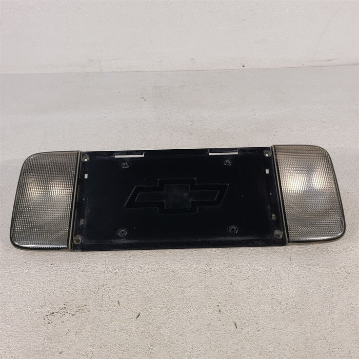 97-04 Corvette C5 Rear License Plate Holder With Back Up Lights Aa7179