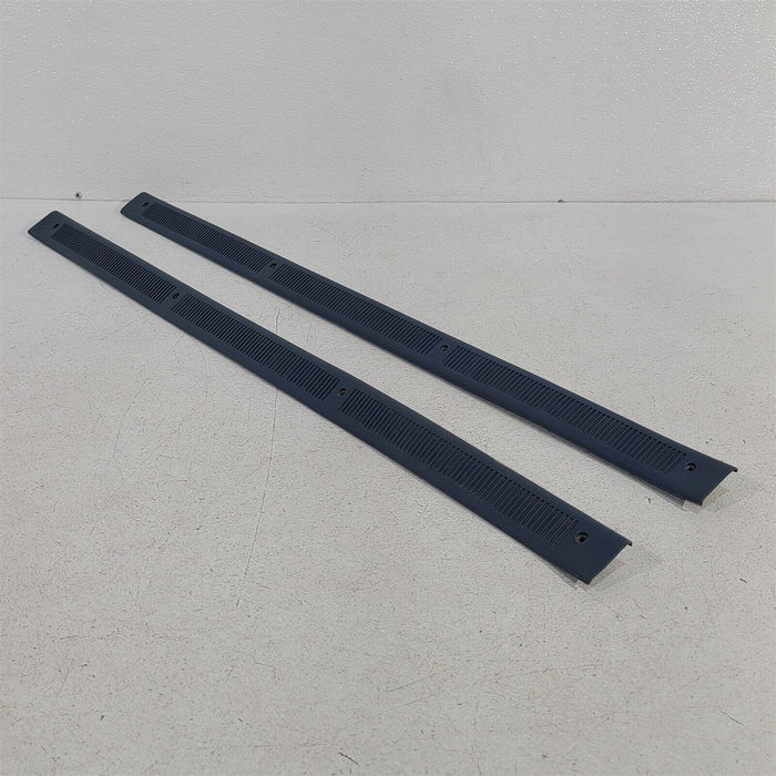 87-93 Mustang Gt Sill Plate Trim Cover Blue Aa7169