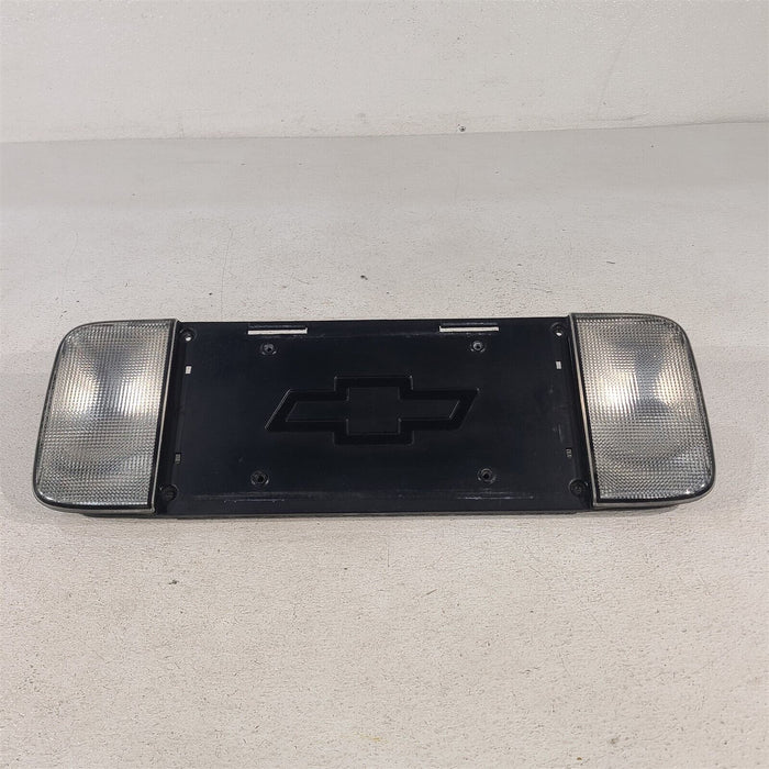 97-04 Corvette C5 Rear License Plate Holder With Back Up Lights Aa7262