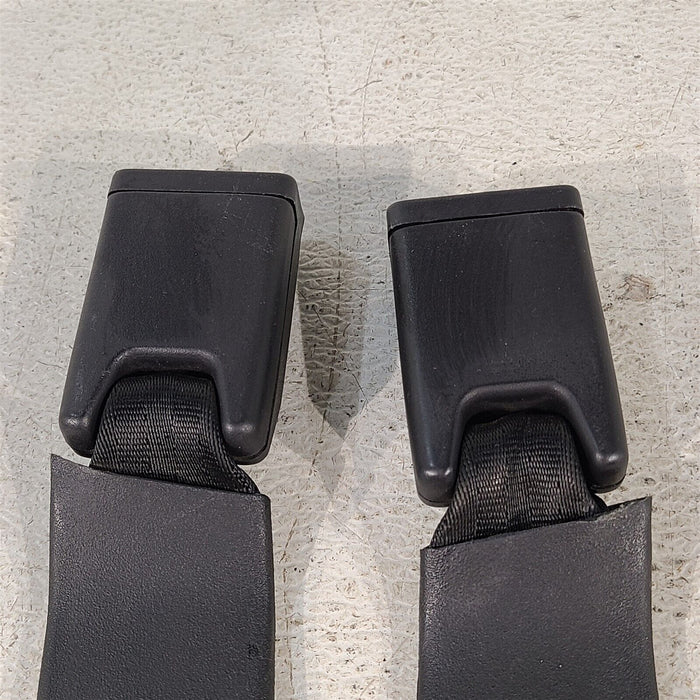 94-98 Mustang Rear Seat Belt Buckles Latches Pair Aa7239